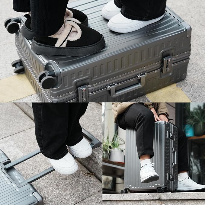 ROAMING Zipperless Luggage Airline Approved - Image 4