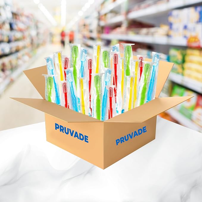 100 Pack Disposable Toothbrushes - Image 9