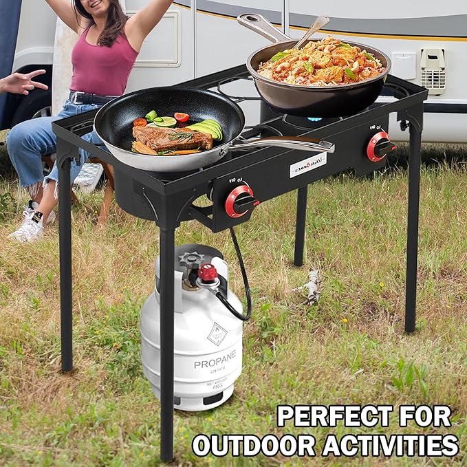 Vivicreate High Pressure Propane Gas Regulator 20 PSIG Outdoor Camping BBQ - Image 7