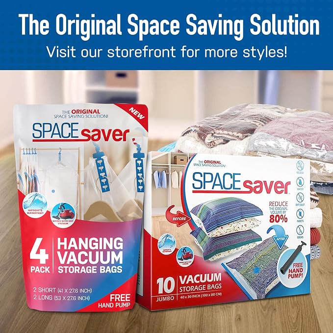 Spacesaver 3 Pack Jumbo Vacuum Storage Bags - Image 9