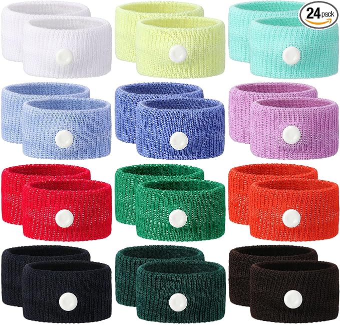 Zhanmai 12 Pairs Motion Sickness Bands by Zhanmai