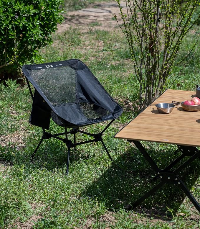 iClimb Ultralight Compact Camping Folding Beach Chair - Image 7