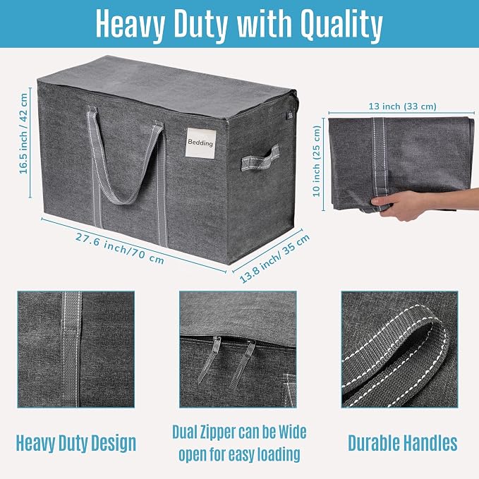 VENO 2 Pack Moving Bags, Heavy Duty, Moving Boxes Alternative, Packing Storage - Image 3